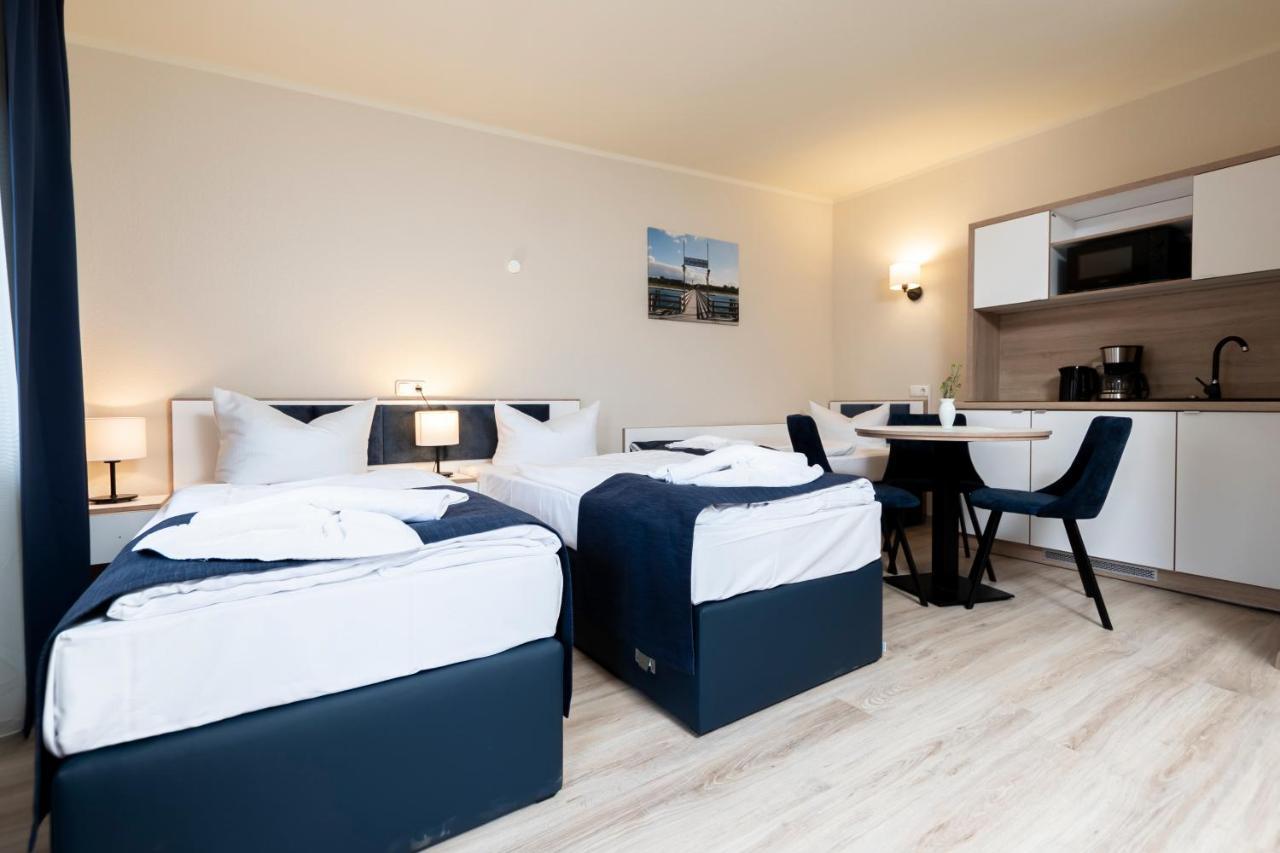 Aparthotel Stralsund Studios Und Apartments Buitenkant foto