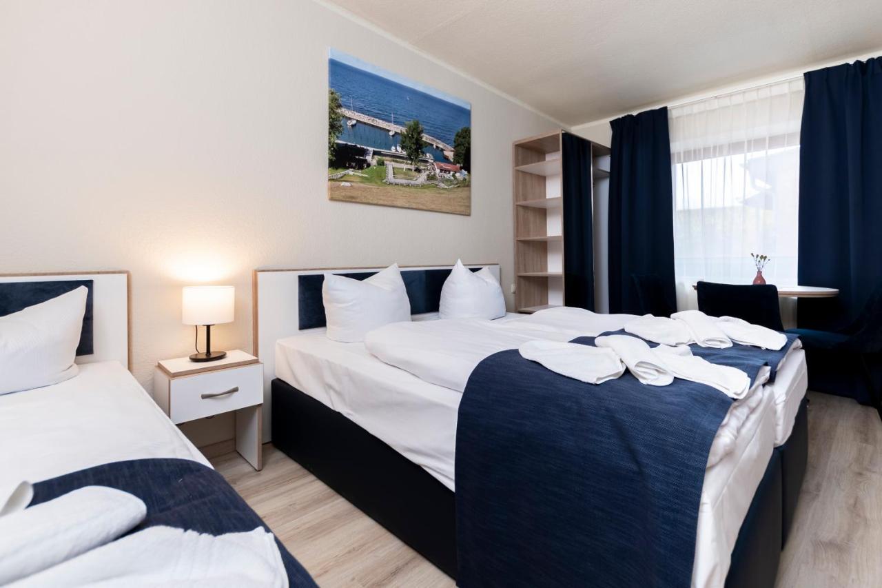 Aparthotel Stralsund Studios Und Apartments Buitenkant foto