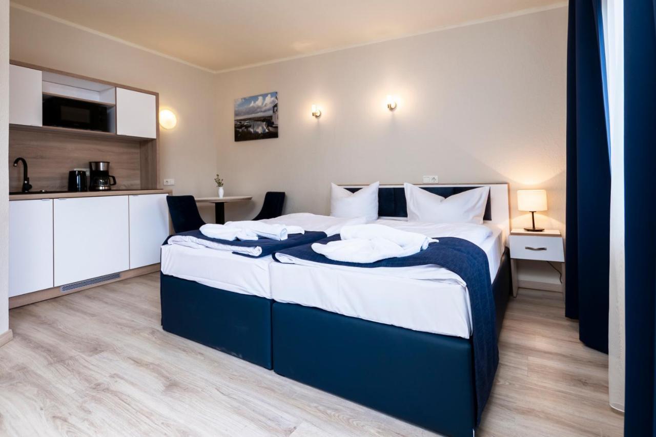 Aparthotel Stralsund Studios Und Apartments Buitenkant foto