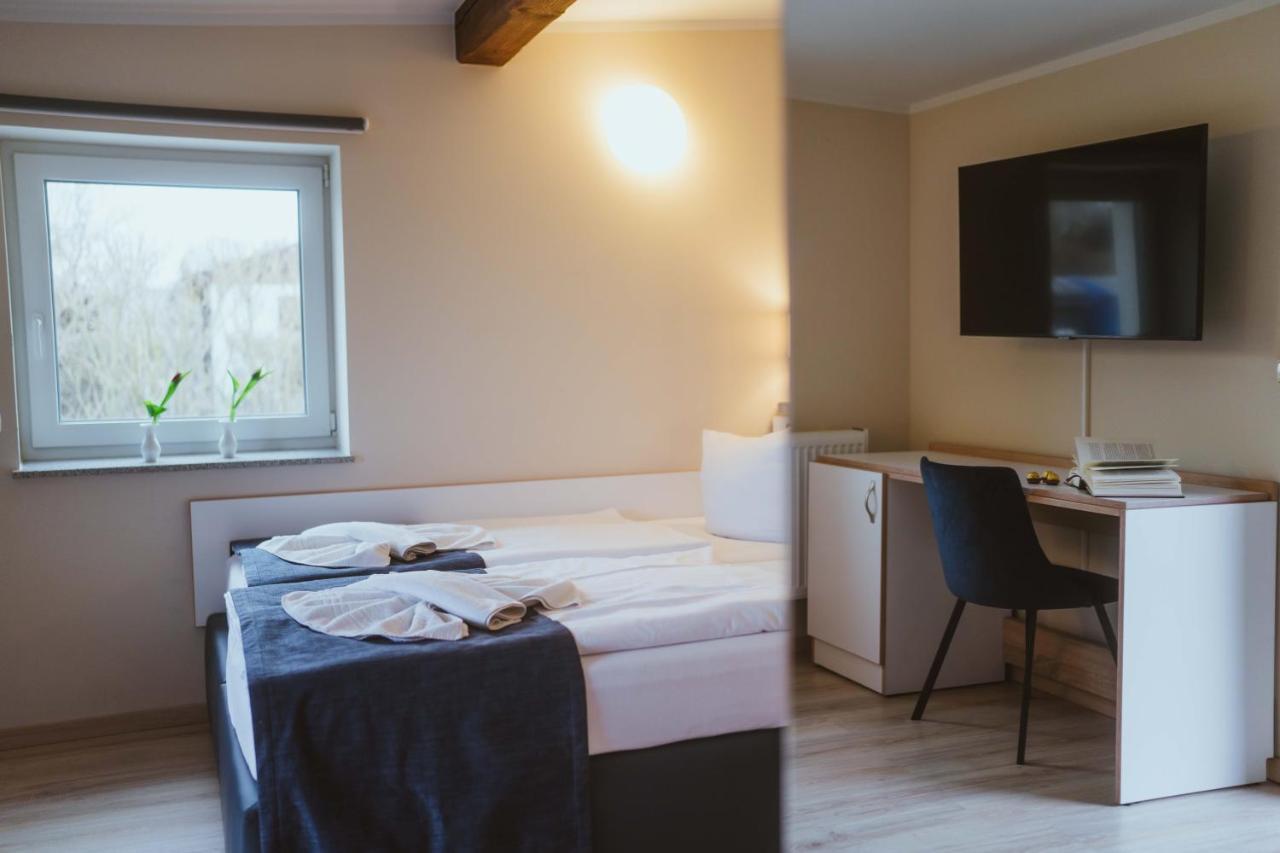 Aparthotel Stralsund Studios Und Apartments Buitenkant foto